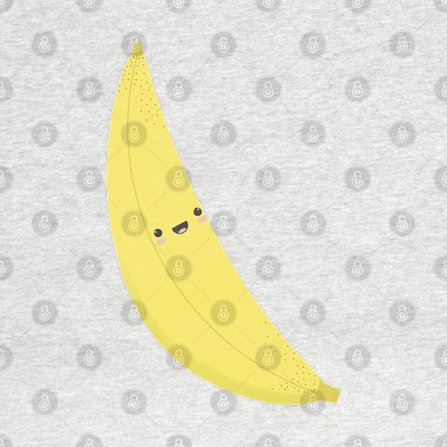 Happy cute banana by The Home Bakery